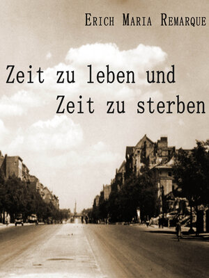 cover image of Zeit zu leben, Zeit zu sterben
